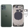 Chassis Arriere pour iPhone 11 PRO VERT - Chassis Coque nu + COLLE