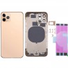 Chassis Arriere pour iPhone 11 PRO OR / GOLD - Chassis Coque nu + COLLE