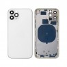 Chassis Arriere pour iPhone 11 PRO Blanc - Chassis Coque nu + COLLE