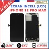 ECRAN POUR IPHONE 12 PRO MAX VITRE TACTILE SUR CHASSIS ASSEMBLE INCELL