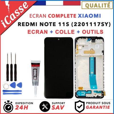COMPLETE SCREEN on CHASSIS for XIAOMI Redmi NOTE 11S 2201117SY 4G + TOOLS