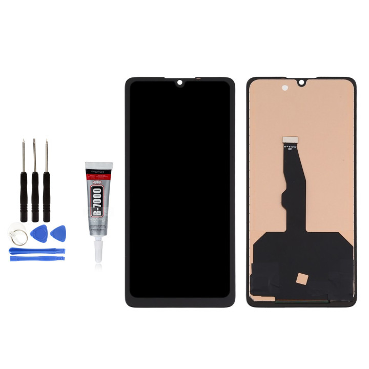 ECRAN LCD + VITRE TACTILE pour HUAWEI P30 ELE-L09 ELE-L29 + OUTILS + COLLE