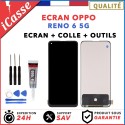 ECRAN + Tactile pour OPPO Reno 6 5G CPH2251 + VITRE TACTILE + OUTILS + COLLE
