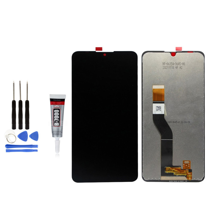 Ecran Vitre Tactile LCD POUR SONY XPERIA Z2 D6502 D6503 NOIR + 2 ADHÉSIFS OUTILS