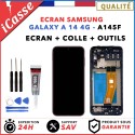 COMPLETE SCREEN with CHASSIS for SAMSUNG GALAXY A14 4G SM-A145F TOOLS + GLUE