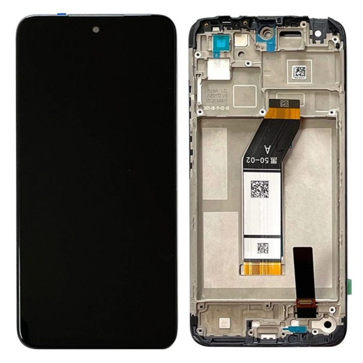 ECRAN COMPLETE sur CHASSIS pour XIAOMI Redmi 10 / 21061119AG  + OUTILS