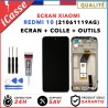 ECRAN COMPLETE sur CHASSIS pour XIAOMI Redmi 10 / 21061119AG + OUTILS
