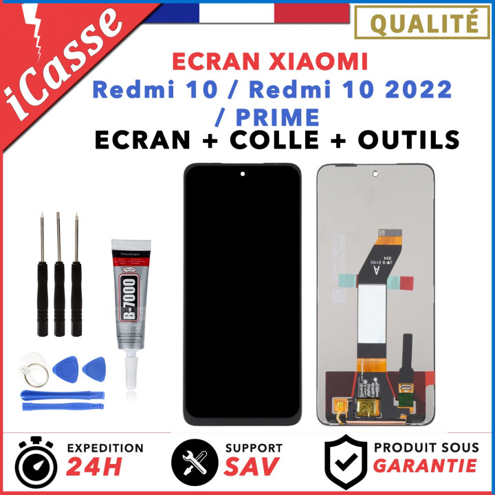 ECRAN + Tactile pour XIAOMI Redmi 10 / Redmi 10 2022 / Redmi 10 PRIME  + OUTILS