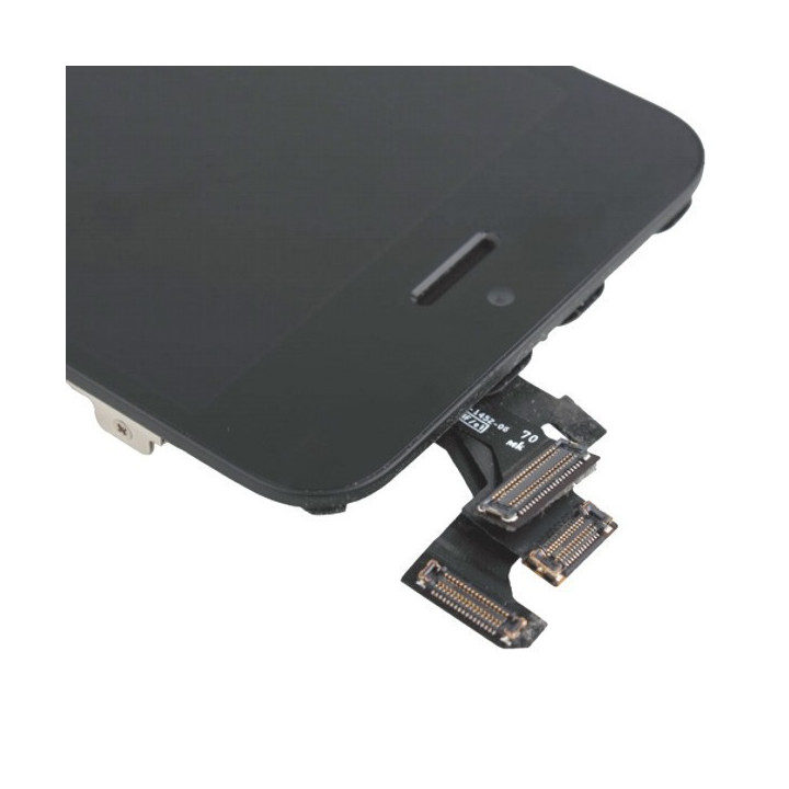 BLOC COMPLET ASSEMBLÉ VITRE TACTILE + ECRAN LCD RETINA IPHONE 5 NOIR