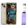 Chassis complet remplacement pour iPhone 13 ROSE + COLLE