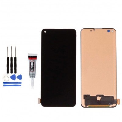 SCREEN for OPPO A74 4G CHP2219 Black Blue + TOOLS and GLUE