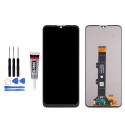 LCD SCREEN FOR Motorola MOTO E20 XT2155, XT2155-1 BLACK + GLUE TOOLS
