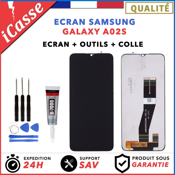 ECRAN LCD pour SAMSUNG GALAXY A02S SM-A025G et SM- A025F OUTILS + COLLE