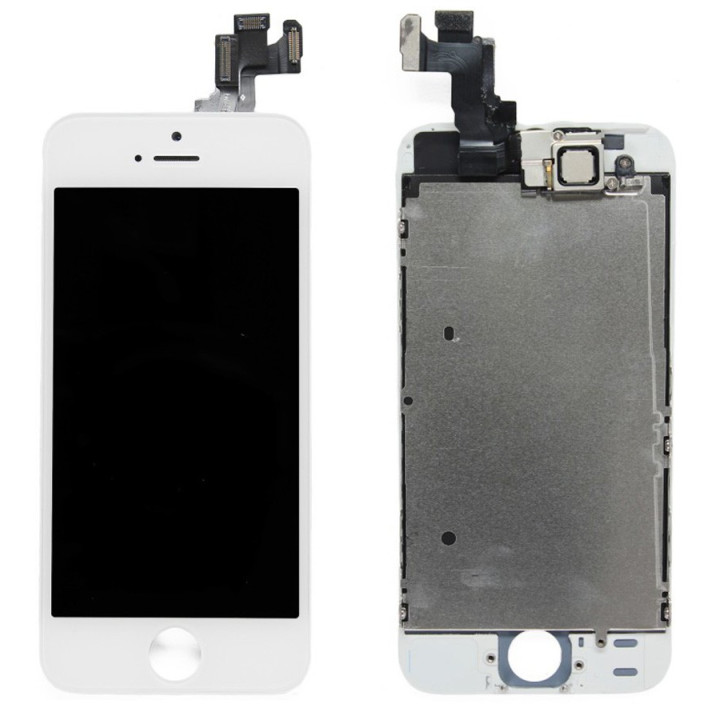 VITRE TACTILE + ECRAN LCD COMPLET IPHONE SE BLANC + OUTILS