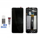 COMPLETE SCREEN with CHASSIS for SAMSUNG GALAXY A04S SM-A047F + GLUE
