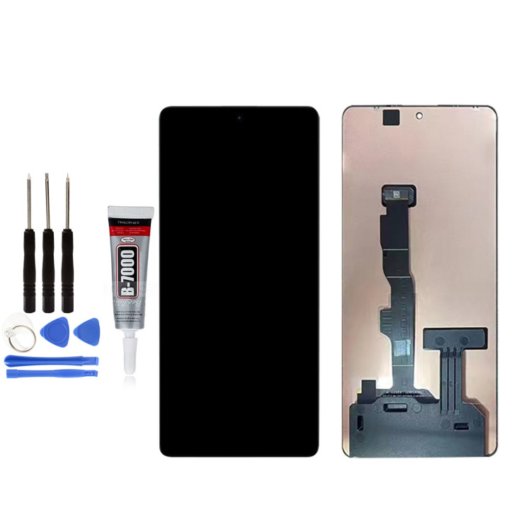 ECRAN LCD VITRE TACTILE POUR XIAOMI POCO F5 23049PCD8G 23049PCD8I + COLLE