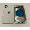 Chassis remplacement pour iPhone 11 Blanc - Chassis Coque nu + COLLE