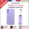 Replacement chassis for iPhone 12 PURPLE - Bare shell chassis + GLUE