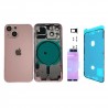 Chassis pour iPhone 13 MINI Rose - Chassis Coque NU Colle + joint étanche