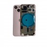 Chassis pour iPhone 13 MINI Rose - Chassis Coque NU Colle + joint étanche
