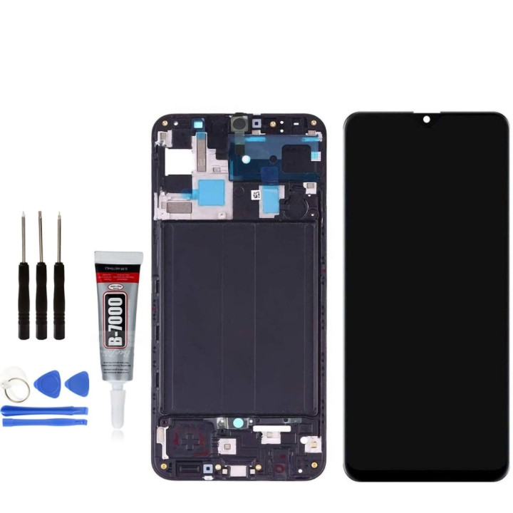 ECRAN COMPLET pour Samsung Galaxy A50 - A505FN A505F A505A + OUTILS + COLLE