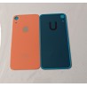 Vitre Arriere Remplacement +Colle pour iPhone XR CORAL/ORANGE