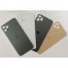 Vitre Arriere Remplacement +Colle pour iPhone 11 PRO MAX GRIS/NOIR