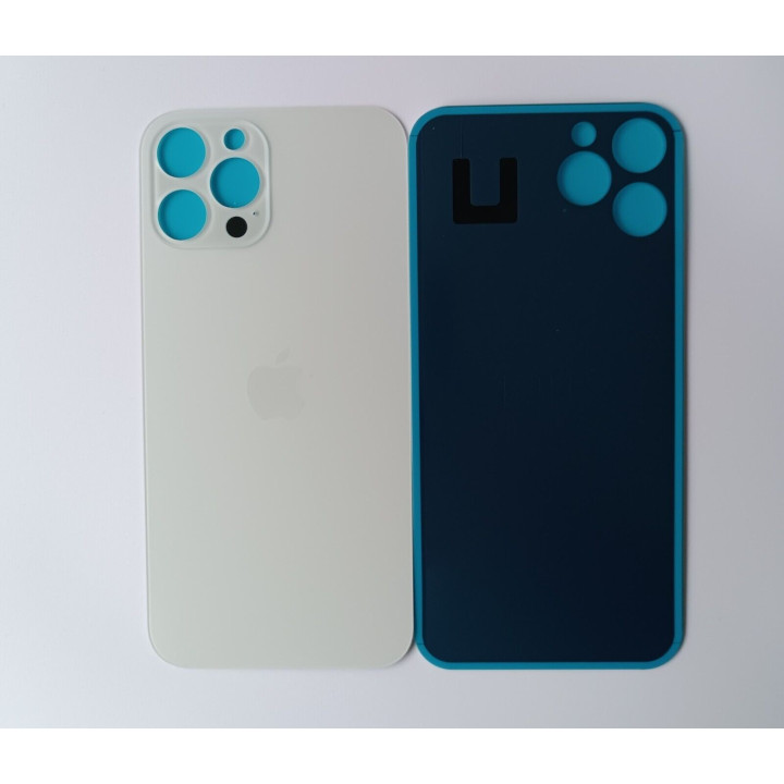 Vitre Arriere Remplacement +Colle pour iPhone 12 PRO MAX BLANC