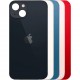 Vitre Arriere pour iPhone 13 Rose, Colle Pre installé + Grand trou