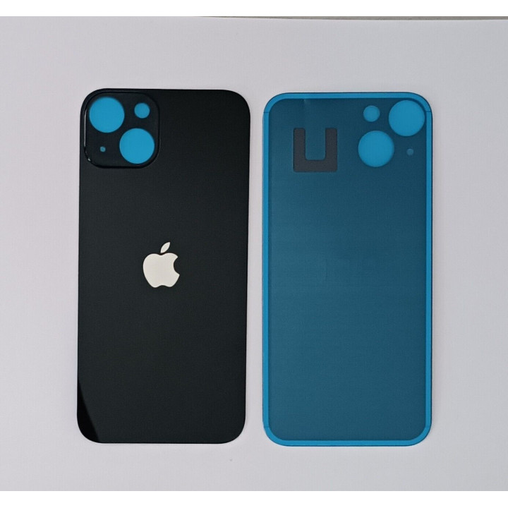 Vitre Arriere Remplacement +Colle pour iPhone 13 Mini NOIR
