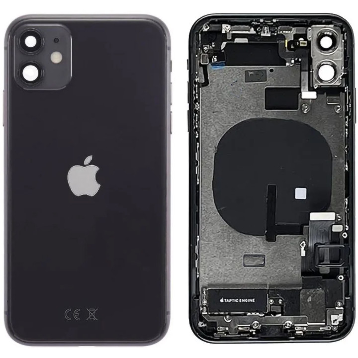 Chassis complet remplacement pour iPhone 11 NOIR + NFC / Kit