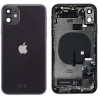 Complete replacement chassis for iPhone 11 BLACK + GLUE