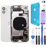 Complete replacement chassis for iPhone 11 WHITE + GLUE