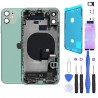 Complete replacement chassis for iPhone 11 GREEN + GLUE