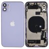 Chassis complet remplacement pour iPhone 11 VIOLET Premonte + NFC + Joint étanche + Colle