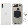 Chassis remplacement pour iPhone 11 Blanc - Chassis Coque nu + COLLE