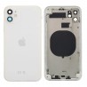 Chassis remplacement pour iPhone 11 Blanc - Chassis Coque nu + COLLE