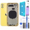 Replacement chassis for iPhone 11 YELLOW - Bare shell chassis + GLUE