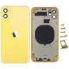 Replacement chassis for iPhone 11 YELLOW - Bare shell chassis + GLUE