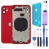 Replacement chassis for iPhone 11 RED - Bare shell chassis + GLUE