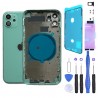 Replacement chassis for iPhone 11 GREEN - Bare shell chassis + GLUE
