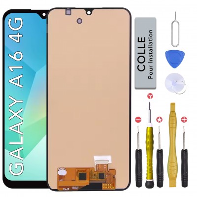 COMPLETE SCREEN with CHASSIS for SAMSUNG GALAXY A13 4G SM-A135 TOOLS + GLUE