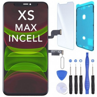 Ecran INCELL Remplacement pour iPhone XS Max +Joint d Ecran Verre Trempe  Outils