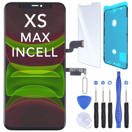 Ecran INCELL Remplacement pour iPhone XS Max +Joint d Ecran Verre Trempe  Outils