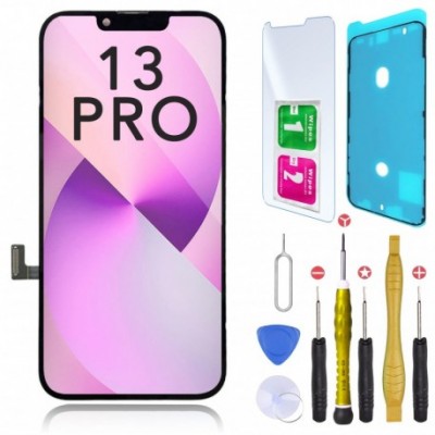 Ecran incell Remplacement pour iPhone 13 Pro + Joint d ecran  verre trempe + Kit