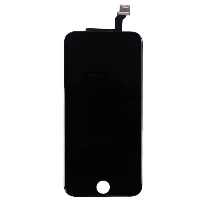 ECRAN LCD SUR CHASSIS + VITRE TACTILE IPHONE 6 / 6 PLUS, 6S / 6S PLUS NOIR BLANC
