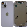 Chassis Arriere remplacement NU pour iPhone 14 Violet - Coque nu + COLLE