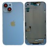Chassis Arriere remplacement NU pour iPhone 14 BLEUE - Coque nu + COLLE