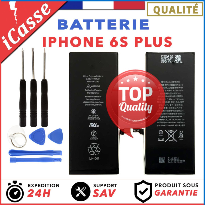 BATTERIE Haute Qualite INTERNE POUR IPHONE 6S PLUS NEUVE + KIT OUTILS