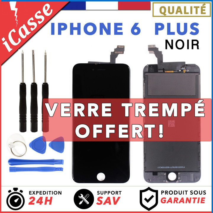 IPHONE 6 PLUS LCD SCREEN COMPLETE - BLACK